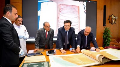 وزير الخارجية والهجرة يستقبل وزير الثقافة