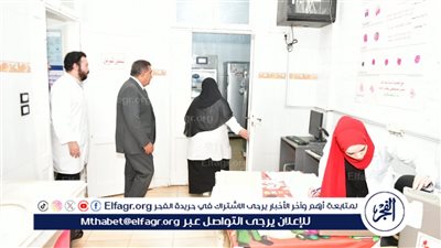 محافظ الدقهلية يتفقد حملة التبرع بالدم بمستشفى بلقاس «تبرعك بالدم حياة»