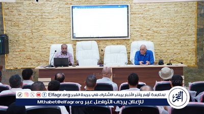المدير التنفيذي لمشروع برايد يتابع مراحل تنفيذ الأنشطة بحضور الفنيين والمختصين بمطروح