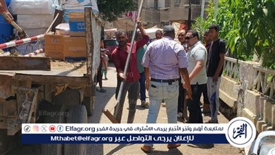 حملة مكبرة لإعادة الانضباط للشارع بمدينة القوصية بأسيوط
