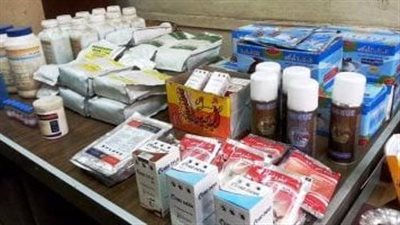 ضبط 290 عبوة أدوية بيطرية منتهية الصلاحية ومجهولة المصدر بالغربية