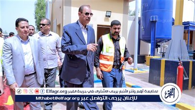 محافظ سوهاج يتفقد سير العمل بمشروعات المبادرة الرئاسية 
