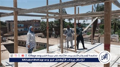 رئيس مركز قنا: أوقفنا حالتي بناء مخالف على مساحة 290 مترًا بقرية دندرة