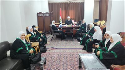 واعظات الأوقاف يقدِّمْنَ واجب العزاء في ضحايا حادث المنوفية الأليم