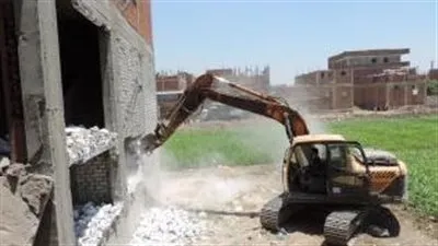 محافظ الغربية: إزالة 32 حالة تعد على الزراعات وبناء مخالف فى المهد