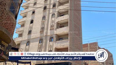 تنفيذ أعمال إزالة 6 أدوار من برج سكني فى سمالوط بالمنيا