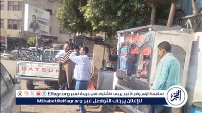 محافظ أسيوط: إزالة إشغالات وتعديات الباعة الجائلين بشوارع مدينة القوصية