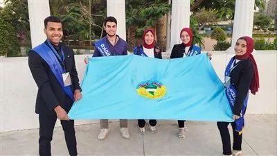 وفد طلابي من جامعة طنطا يشارك بفاعلية في ملتقى 