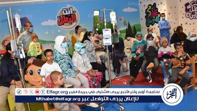 للاحتفال بثورة 30 يونيو..عرائس ديزني يرسمون البهجة على وجوه الأطفال محاربين السرطان بالأقصر 