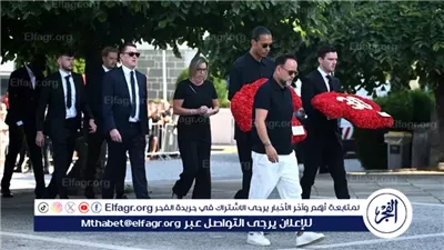 جنازة ديوجو جوتا.. حضور لاعبي ليفربول والمدرب آرني سلوت وفان دايك في وداع مؤثر بالبرتغال