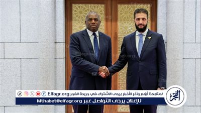 وزير خارجية بريطانيا يزور دمشق ويلتقي الشرع 