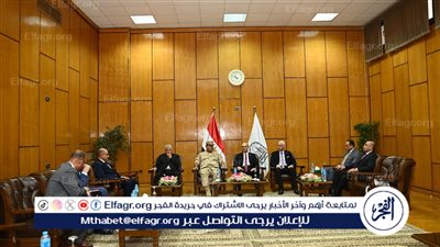 المنشاوي يستقبل وفد المنطقة الجنوبية العسكرية في احتفالية جامعة أسيوط بالذكرى الـ12 لثورة 30 يونيو