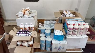 بيطري الغربية: التحفظ على 412 عبوة أدوية بيطرية منتهية الصلاحية ومجهولة المصدر