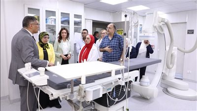 محافظ الجيزة يتفقد مستشفى الشيخ زايد العام