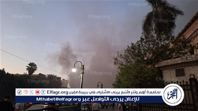حريق ضخم يضرب الطابق السابع في سنترال رمسيس.. واستنفار كامل للحماية المدنية (شاهد صور حية)