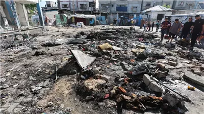 استشهاد 6 أسرى محررين في قصف إسرائيلي على غزة