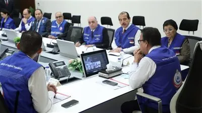 “عبدالغفار” يترأس غرفة الأزمات لمتابعة تداعيات حريق سنترال رمسيس واستمرارية تقديم الخدمات الصحية