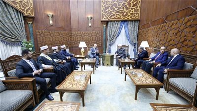 شيخ الأزهر يستقبل قاضي قضاة فلسطين ووزير الأوقاف الفلسطيني