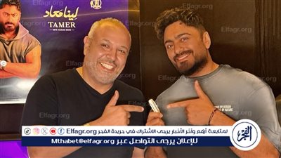 تامر حسني يسلم ماستر ألبومه الجديد 