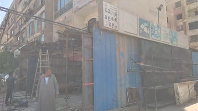 حملة لرفع الإشغالات بمساكن الياسمين بشبرا الخيمة