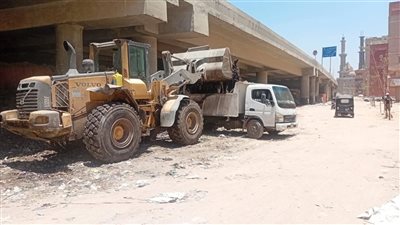 رفع 850 طن مخلفات من انفاق الريس والمكرونة ببولاق الدكرور والعمرانية