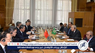 أبو الغيط يستقبل لي تشيانج رئيس مجلس الدولة الصيني