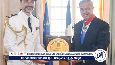 محافظ الإسكندرية يشارك باحتفالات العيد القومي الفرنسي ويتسلم وسام جوقة الشرف برتبة قائد