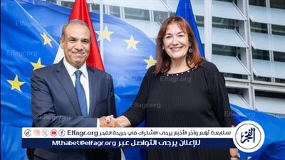 وزير الخارجية يستهل زيارته لبروكسل بلقاء مفوضة الاتحاد الأوروبي لشئون المتوسط 