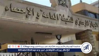 الإحصاء: مصر تلامس 108 ملايين نسمة منتصف أغسطس 2025