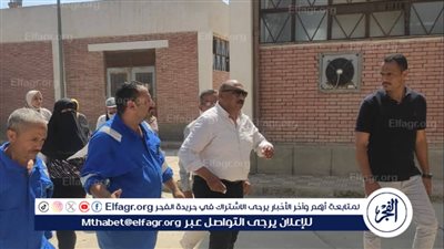 رئيس مياه القناة يتفقد محطات الصرف بجنوب بورسعيد