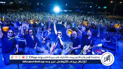 بالصور.. أوتوستراد تعود لمصر بحفل كامل العدد في جامعة النيل