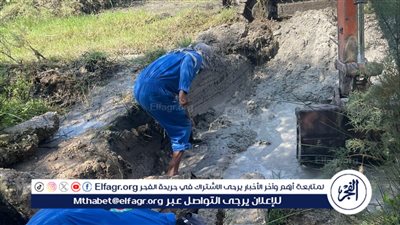 رئيس مياه القناة: الأنتهاء من أصلاح الكسر المفاجئ وأعادة تشغيل الخدمة بالمجاوره الوسطى