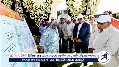 وزير الإسكان ومحافظ الدقهلية يتفقدان محطة مياه شرب نبروه بطاقة ٣٤ الف َمتر مكعب يوم 