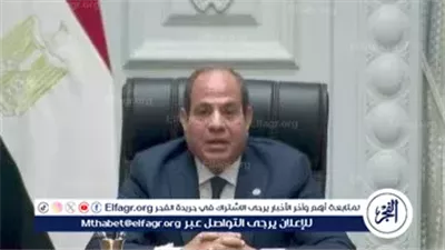 السيسي: موقف مصر ثابت لوقف حرب غزة ودعم حل الدولتين
