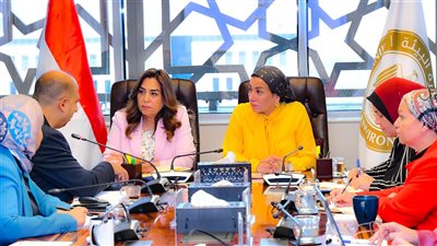 منال عوض تبحث الموقف الحالي للتعاون مع شركاء التنمية والمشروعات البيئية الحالية