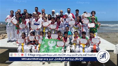 30 ميدالية ذهبية لفريق المصري للتايكوندو 