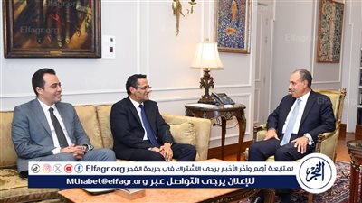 تفاصيل لقاء وزير الخارجية بنقيب الصحفيين ورئيس لجنة الشؤون العربية