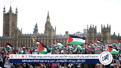 شرطة لندن تعتقل كفيفًا من ذوي الاحتياجات الخاصة خلال مظاهرة تضامن مع فلسطين