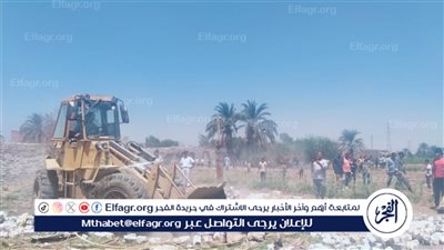 حملة مكبرة تسفر عن 22 حالة إسترداد أملاك دولة وإزالة لتعديات على الأراضي الزراعية بابشواى