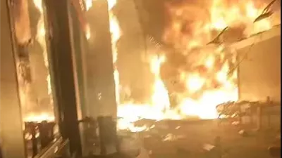 توقف قطارات المترو في محطة شبرا الخيمة: أدخنة تحجب الرؤية