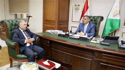 محافظ الجيزة يستقبل مدير مديرية التضامن الاجتماعي الجديد لبحث خطط العمل المستقبلية