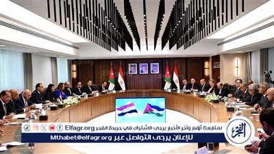 عاجل- اللجنة العليا المصرية الأردنية تبحث تعزيز التعاون في الصناعة والطاقة والنقل وفتح فرص جديدة للاستثمار والعمالة