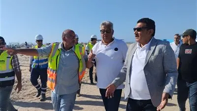 رئيس جهاز مدينة دمياط الجديدة يتفقد أحد مشروعات الشراكة مع القطاع الخاص