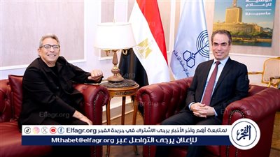 الإعلامي محمود سعد يزور ماسبيرو بعد غياب 14 عام