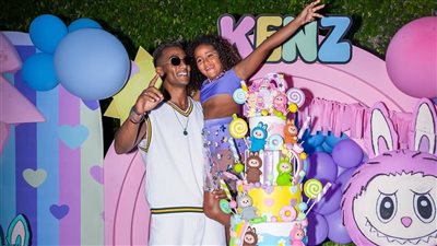 بهذه الطريقة.. محمد رمضان يحتفل بعيد ميلاد ابنته كنز