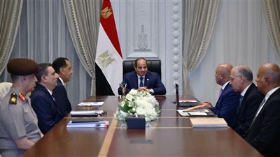 عاجل- السيسي يوجه بتسريع مشروعات الموانئ والقطارات السريعة وتوطين الصناعة لقيادة التنمية الاقتصادية في مصر