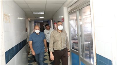 محافظ الجيزة يتفقد مستشفى أطفيح المركزي ويتابع أعمال التطوير ورفع الكفاءة 