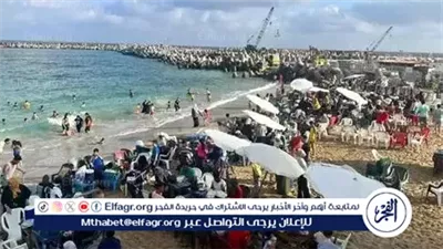 عاجل- غلق جميع شواطئ الإسكندرية بسبب ارتفاع الأمواج