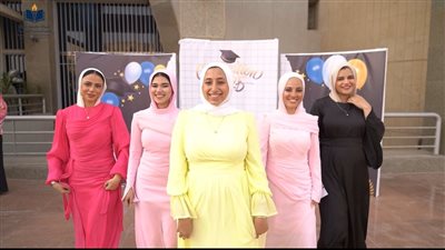 حفل تخرج طلاب هندسة المطرية بتنظيم شركة جامعة حلوان لدعم الخدمات التعليمية