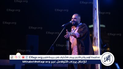 المطرب الشاب علي الألفي يحيي حفلاً بمسرح الهناجر في دار الأوبرا المصرية